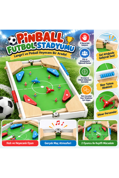 Sende Buldum Pinball Futbol Stadyumu