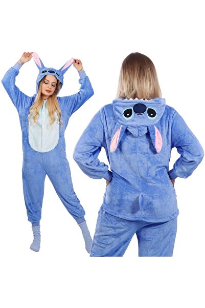 MyOfficeShop Seturi de pijamale - Albastru - Lung