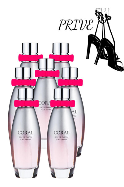 Prive 7 قطع Privé Coral Pour Femme عطر 95 مل