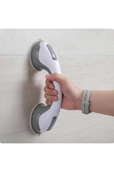 3 Adet Vantuzlu Banyo Tutunma Barı Güçlü Ray Engelliler İçin Güvenilir