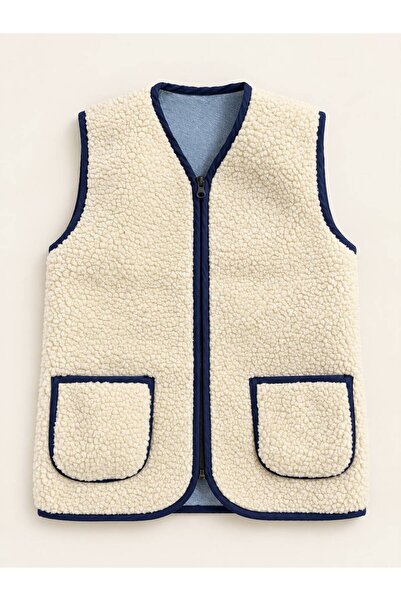 NARRATİVA Veste - Crem - Teddy