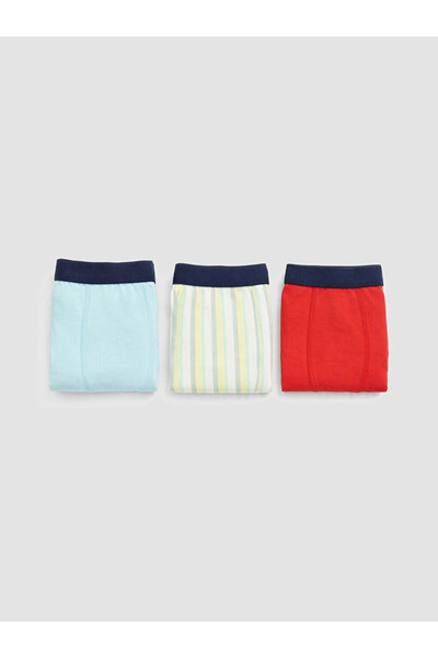 LC Waikiki Vizyon New Season Mixed Boys' Boxer Shorts 3-Pack