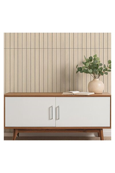 OEM Autocolant de Perete Model Riflaj cu Aspect de Lemn 60x30 cm – 6 buc.
