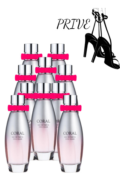 Prive 10 قطع Privé Coral Pour Femme Perfume 95 مل