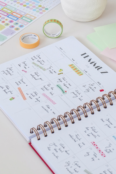 Matt Notebook 2027 Yearly Weekly Square Planner - 12 Months