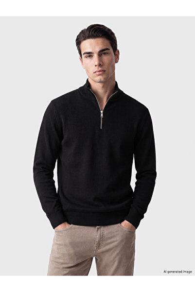 LC Waikiki Pulover Tricotat Mock Neck Bărbați