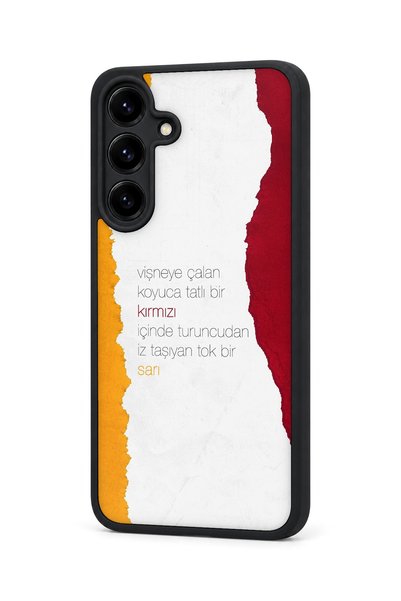 Aksel Kılıf Samsung Galaxy S25 Plus Compatible Printed, Matte Black, Soft Silicone, Protective, Shock-Absorbing Cover, Case