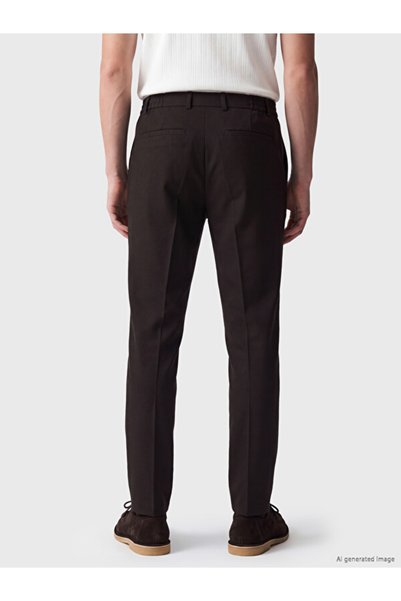 LC Waikiki Quality Pieces from Çelebi Store Regular Fit Pleated Men's Trousers
