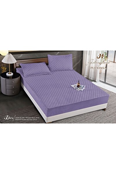 elegant home pucioasa LenjerieMag Husa Pat Topper Lila160X200 Mov STO04