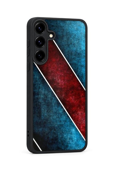 Aksel Kılıf Samsung Galaxy S25 Plus Compatible Printed, Matte Black, Soft Silicone, Protective, Shock-Absorbing Cover, Case