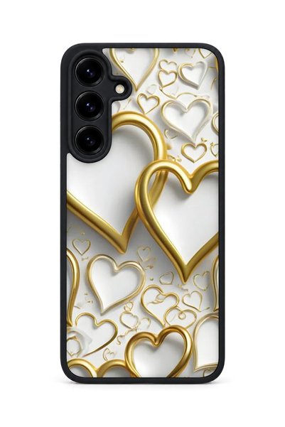 Aksel Kılıf Samsung Galaxy S25 Plus Compatible Printed, Matte Black, Soft Sil...