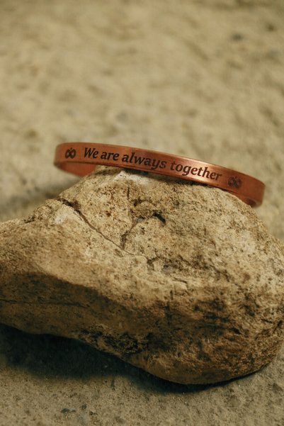 bileklik (bakır) - We are always together