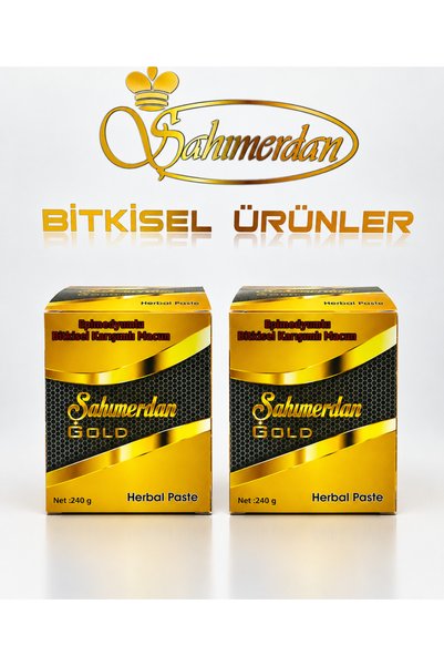 Bitkisel karışımlı kuvvetlendirici ve güçlendirici atom mesir macun gold model 2 adet 240gr
