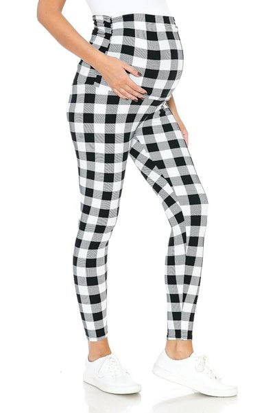 Leggings Depot بنطلونات نسائية للحوامل (عبوة واحدة)