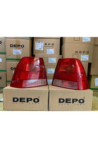 Depo Vw Bora 1997-2004 Arası Sağ Ve Sol Stop Lambası Takım Beyaz 1j5945095aa / 1j5945096ab