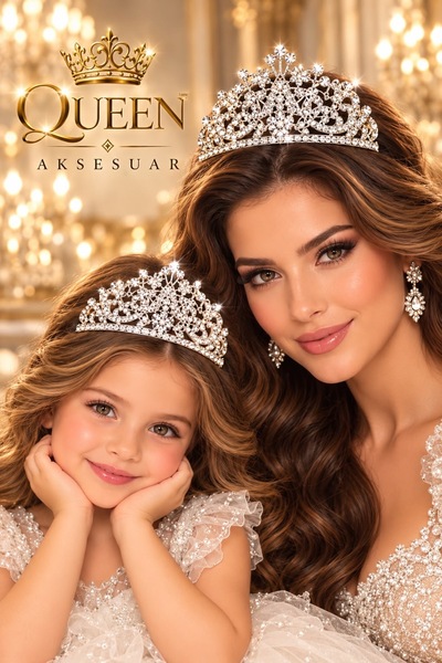 QUEEN AKSESUAR Hairband - Silver-colored