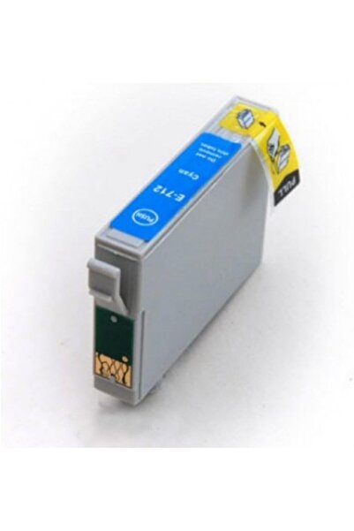 TAKYAKIŞTIR Epson Uyumlu T0712 Muadil Mavi Kartuş