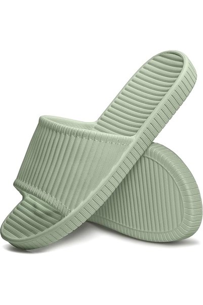 HAPPYGRILL Happy Lily Sliponbathslippers20160928 صندل انزلاقي للجنسين للبالغين