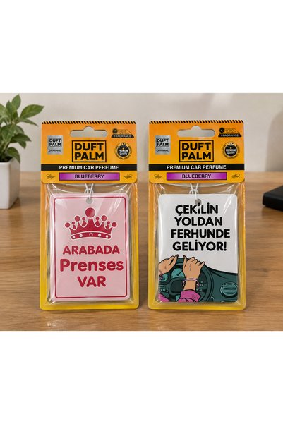 Duftpalm 2 Lİ SET Çekilin Yoldan Ferhunde Geliyor-Arabada Prenses Var- Araba ...