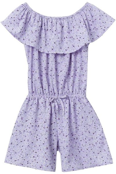 name ıt Girl's Vinaya Short-Sleeves Jumpsuit (pack of 1)