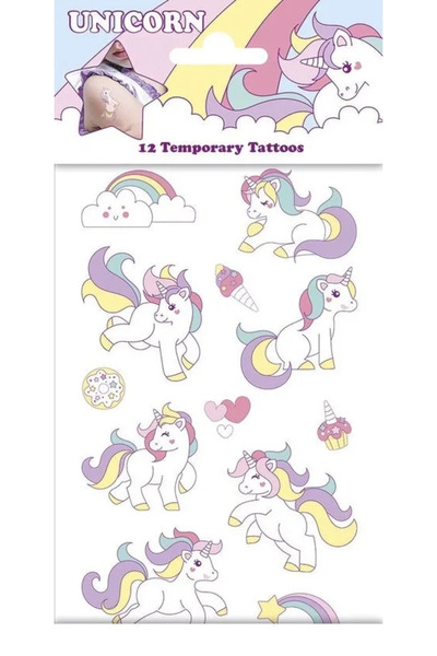 Funny Products Tatuaje unicorni