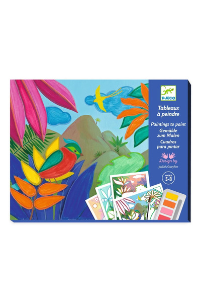 djeco Joc creativ de pictură "Overseas",