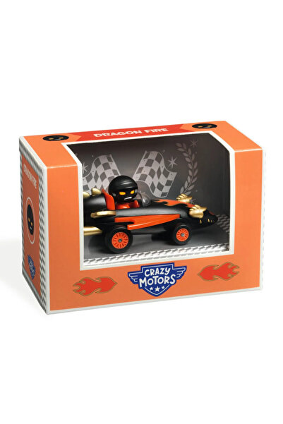 djeco Masina de cursa Dragon Fire, Colectia Crazy Motors,