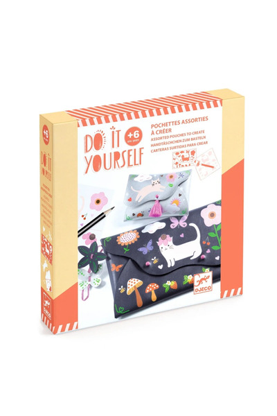 djeco Joc creativ DIY Poseta si portofel,