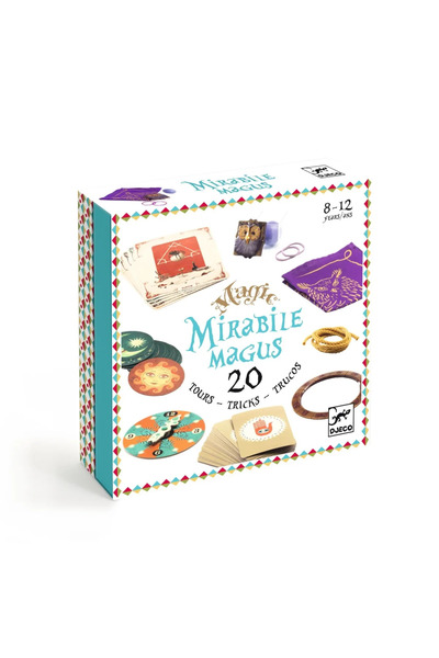 djeco Joc de magie Mirable Magus 20 de trucuri,