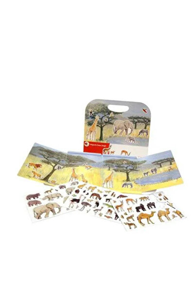 Egmont Toys Joc magnetic Animale din jungla,
