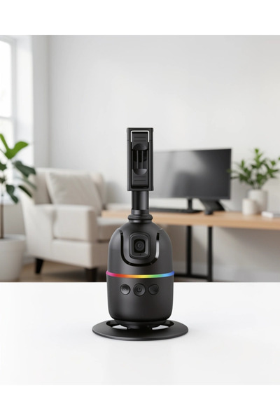 CerCip Masaüstü Tripod + Yüz Takip Sistemi