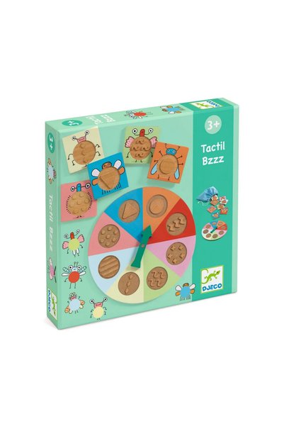 djeco Jucării educative tactile Bzzz