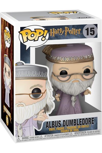 Funko هاري بوتر، دمبلدور (عصا سحرية) من بوب! موفيز، شخصية متحركة - ٥٨٩١