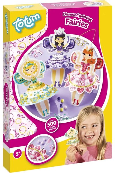 Totum Set creativ pictura cu diamante, zane