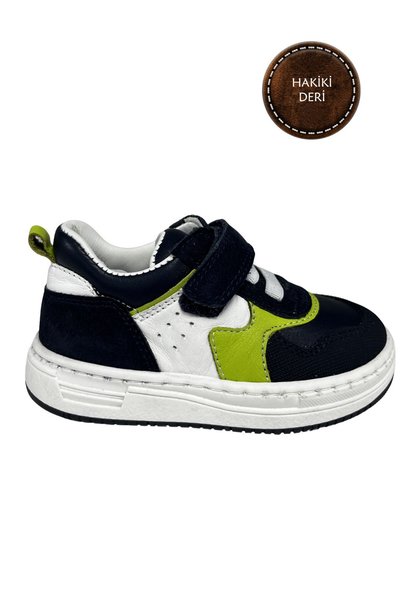 şenler bebe world kids Boys' Casual Shoes – Multi-Colored (Navy Blue-White) G...