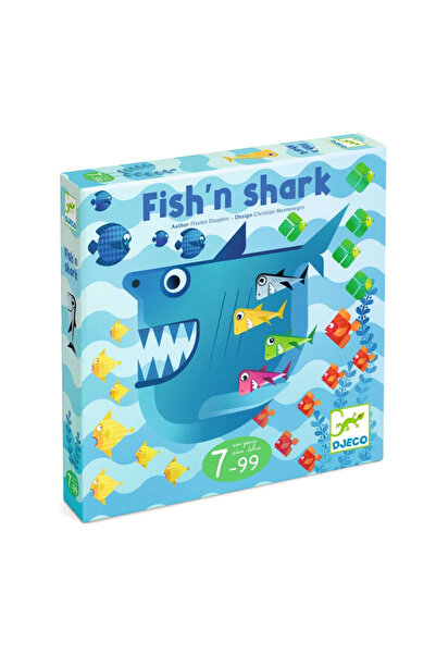 djeco Joc de societate Fish'n shark,