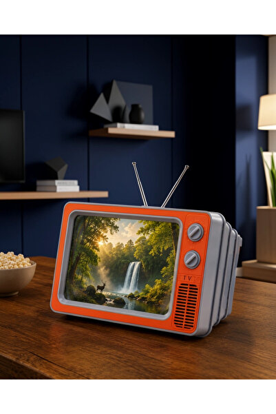 CerCip Katlanabilir 12 İnç Hd Ekran Büyütücü Retro Tasarım