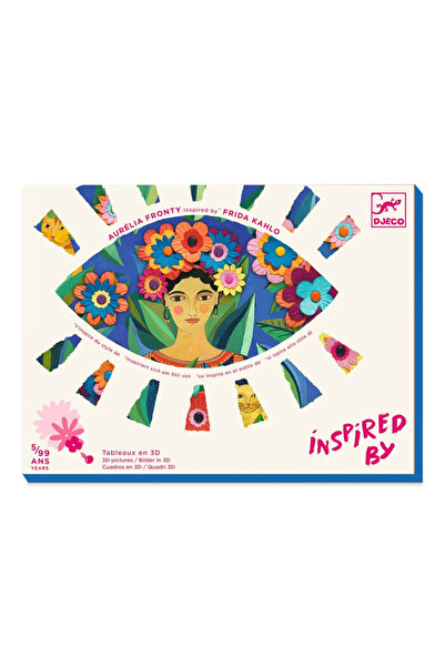 djeco Set creativ inspirat de Frida Kahlo,