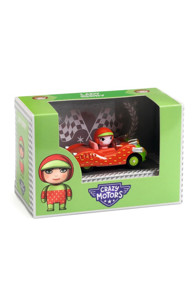 djeco Masina de curse Lady Berry Colectia Crazy Motors,