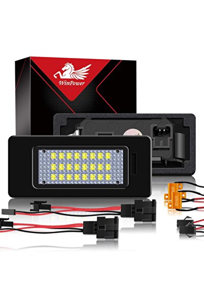 Winpower Lumină LED pentru plăcuța de înmatriculare cu CanBus, fără erori, al...