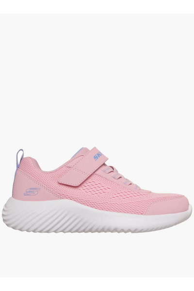 SKECHERS حذاء رياضي بناتي من BOUNDER بحزام لاصق