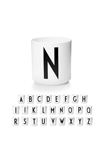 OEM Design Letters Personalised Porcelain Mug Initials 250ml – White