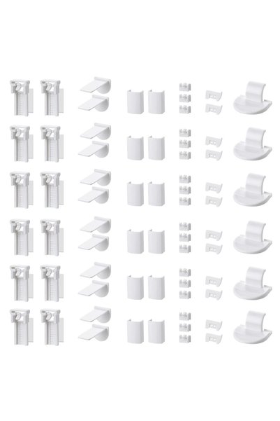 OEM Set de piese de schimb pentru jaluzele plisate, 12 piese (total 72 bucăți...