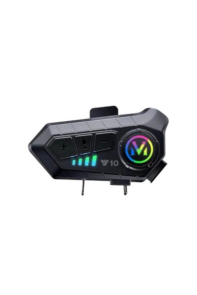 Bluetooth 5.3 Kask İçi Intercom Kulaklık 1000 m Mesafe 1000 mAh