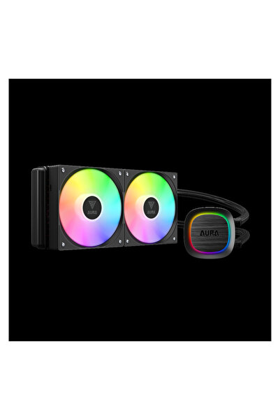 Global GAMDIAS AURA GL240 V2 240mm RGB 2 Fanlı CPU Sıvı Soğutma(1923)
