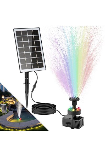 OEM Pompă solară pentru fântână cu baterie de 2000mAh, kit pompă solară de 3....