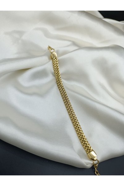 Multi JEWEL Steel Braided Chain Bracelet - Thick Model