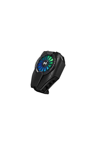 DL06 RGB Radyatör Telefon Soğutucu Fan - Siyah