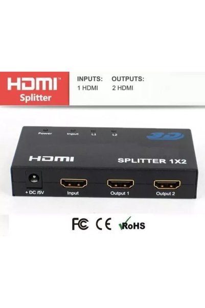 OEM Splitter HDMI cu 2 ieșiri HDMI