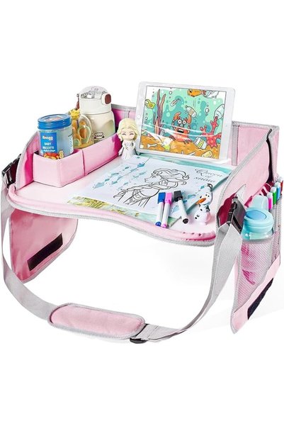 HASTHIP Easy Painting Desk for Car Kids Seat Kids Painting Desk for Road Trip...